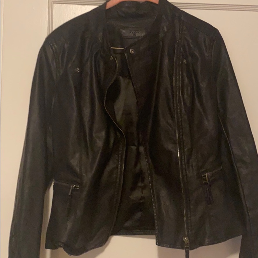 Leather jacket